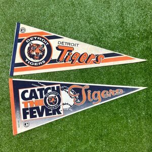 Detroit Tigers Vintage 1993 Baseball Pennants